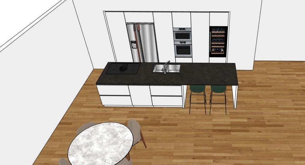 Progettazione 3D cucina